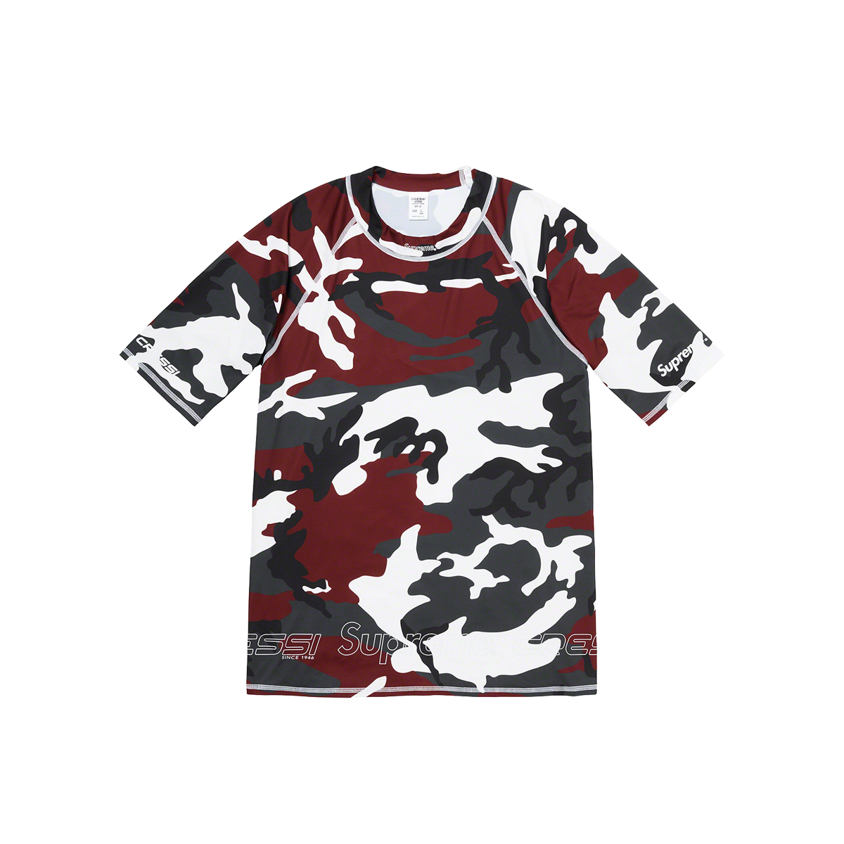 Supreme x Cressi Rash Guard Red Camo (SS21) red camo sneaker – authenticated on KLEKT