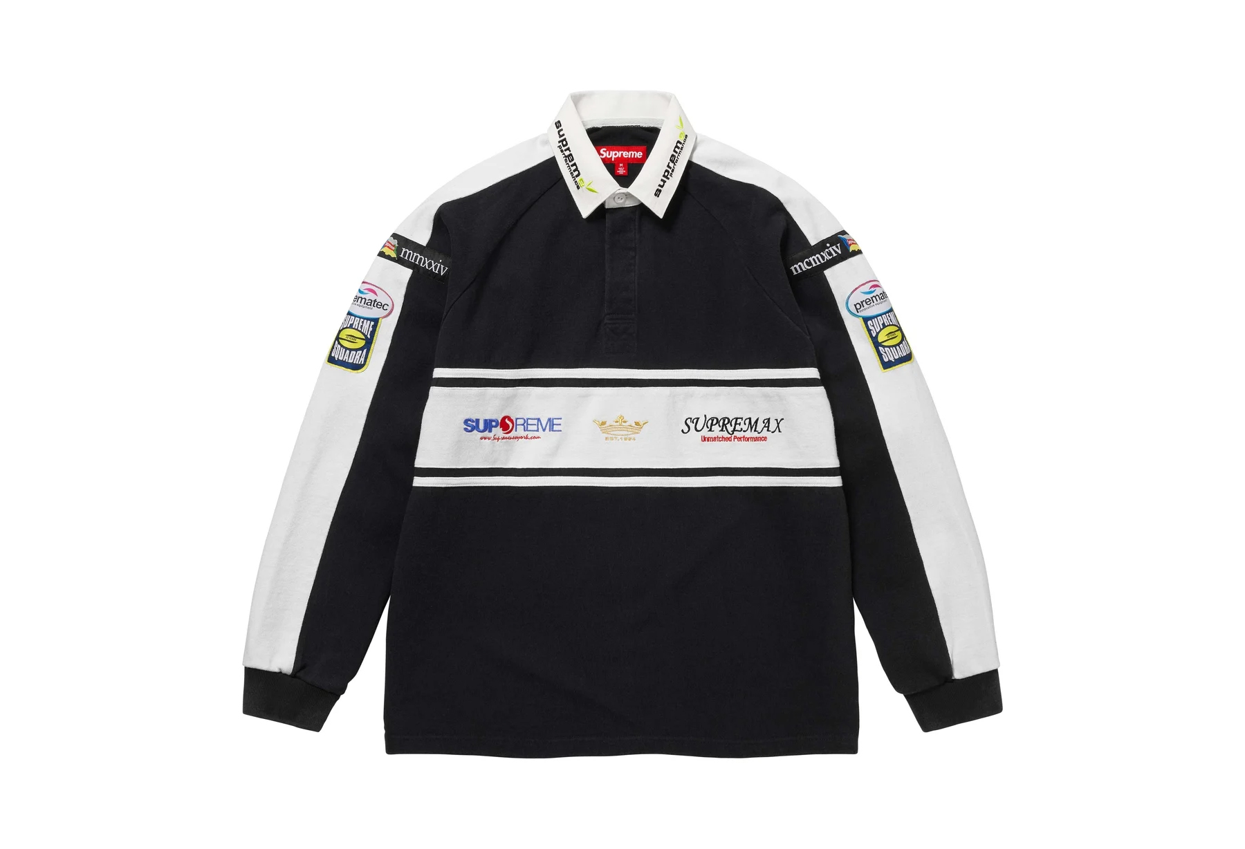 Supreme Chest Stripe Rugby 'Black' (FW24) BLACK sneaker – authenticated on KLEKT