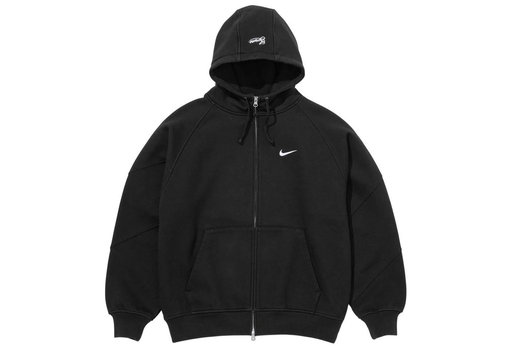 Supreme x Nike Zip Up Hooded Sweatshirt 'Black' (SS25) – authenticated on KLEKT