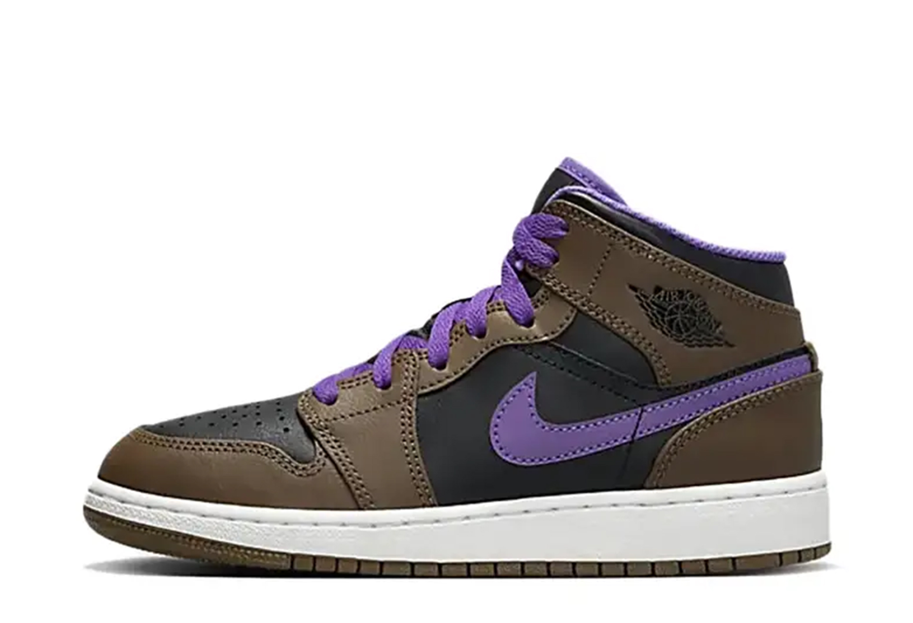 Air Jordan 1 Mid GS Purple Mocha (2023) PURPLE/MOCHA sneaker – authenticated on KLEKT