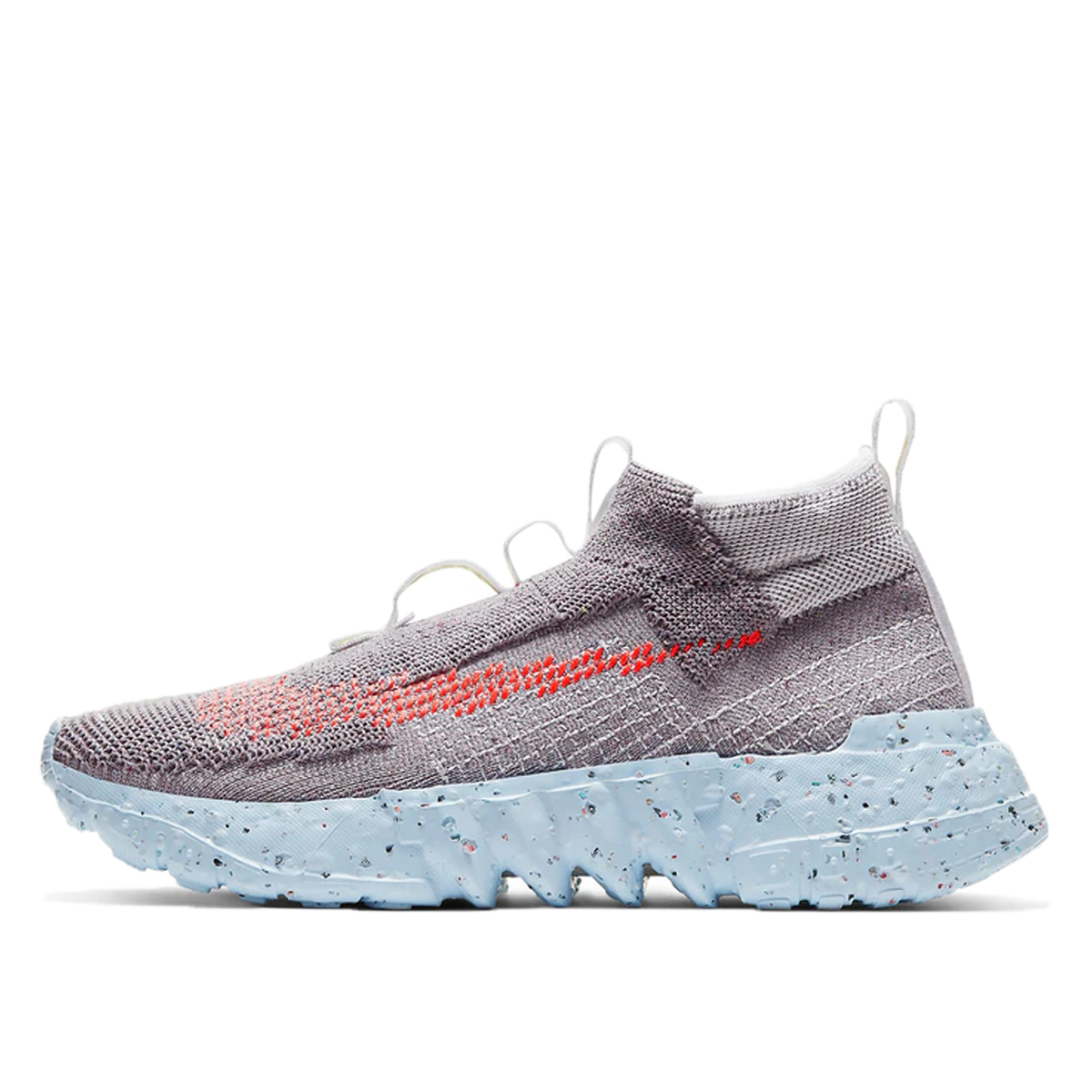 Nike Space Hippie 02 Vast Grey Hyper Crimson (2020) sneaker – authenticated on KLEKT