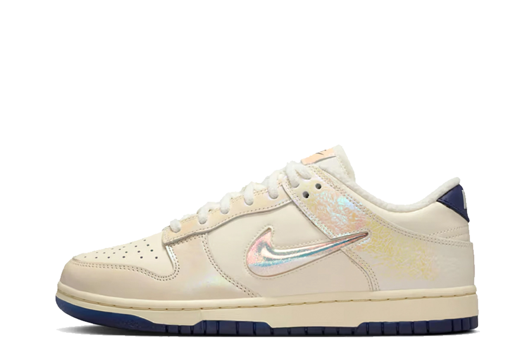 Nike Dunk Low Jewel WMNS 'Soft Pearl' (2025) Soft Pearl/Midnight Navy sneaker – authenticated on KLEKT