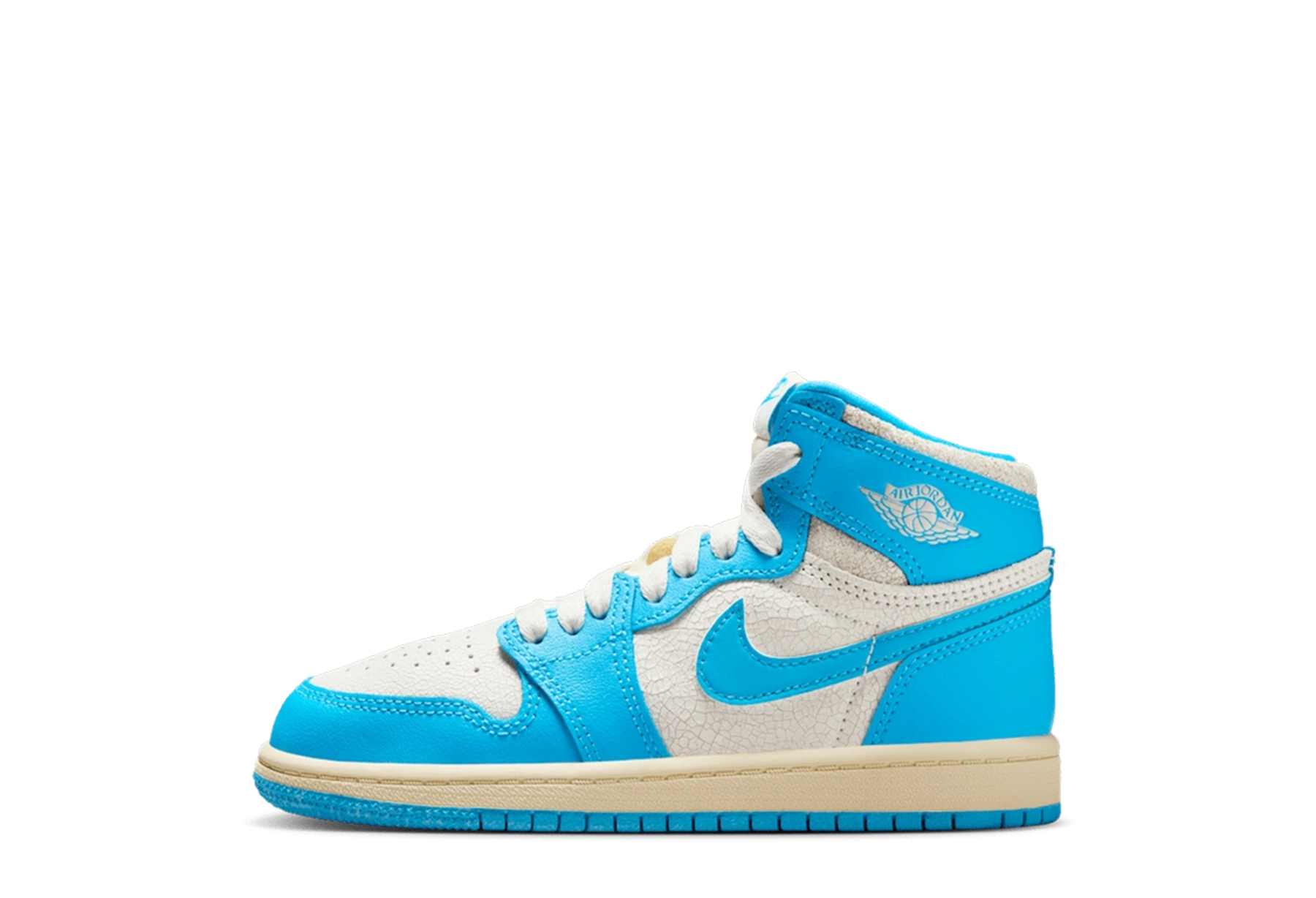Air Jordan 1 High OG PS 'UNC Reimagined' (2025) Dark Powder Blue/Dark Powder Blue/Sail sneaker – authenticated on KLEKT