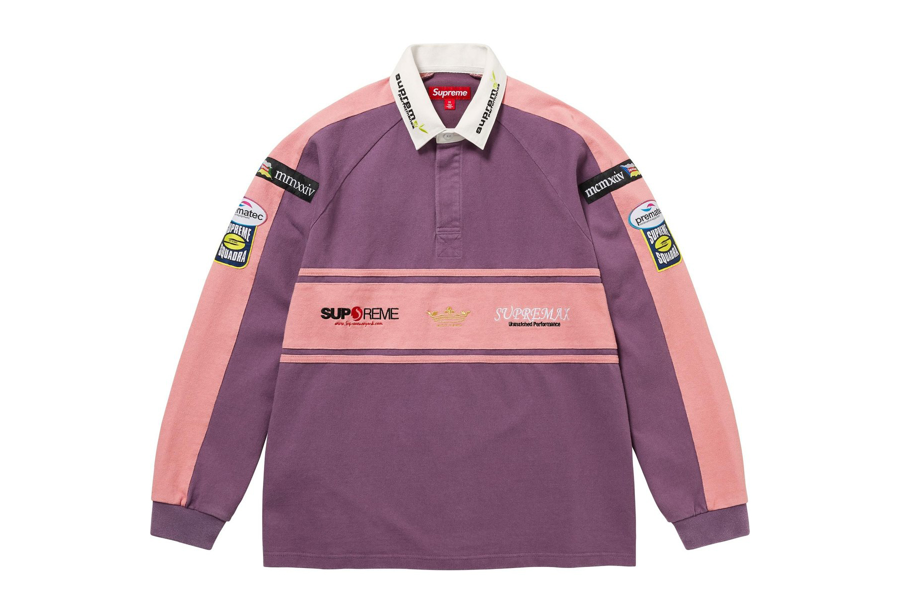 Supreme Chest Stripe Rugby 'Purple' (FW24) PURPLE sneaker – authenticated on KLEKT