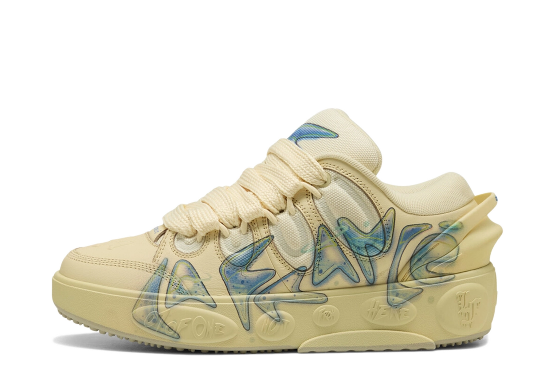 Puma x LaFrancé Hoops 'Airbrush' (2025) Creamy Vanilla/Desert Dust sneaker – authenticated on KLEKT
