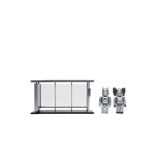 Kaws Medicom Bus Stop Series Volume 5 Vinyl Toy Silver/Silver (FW02)
