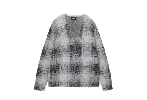 Stussy Loose Gauge Cardigan White (SS23)