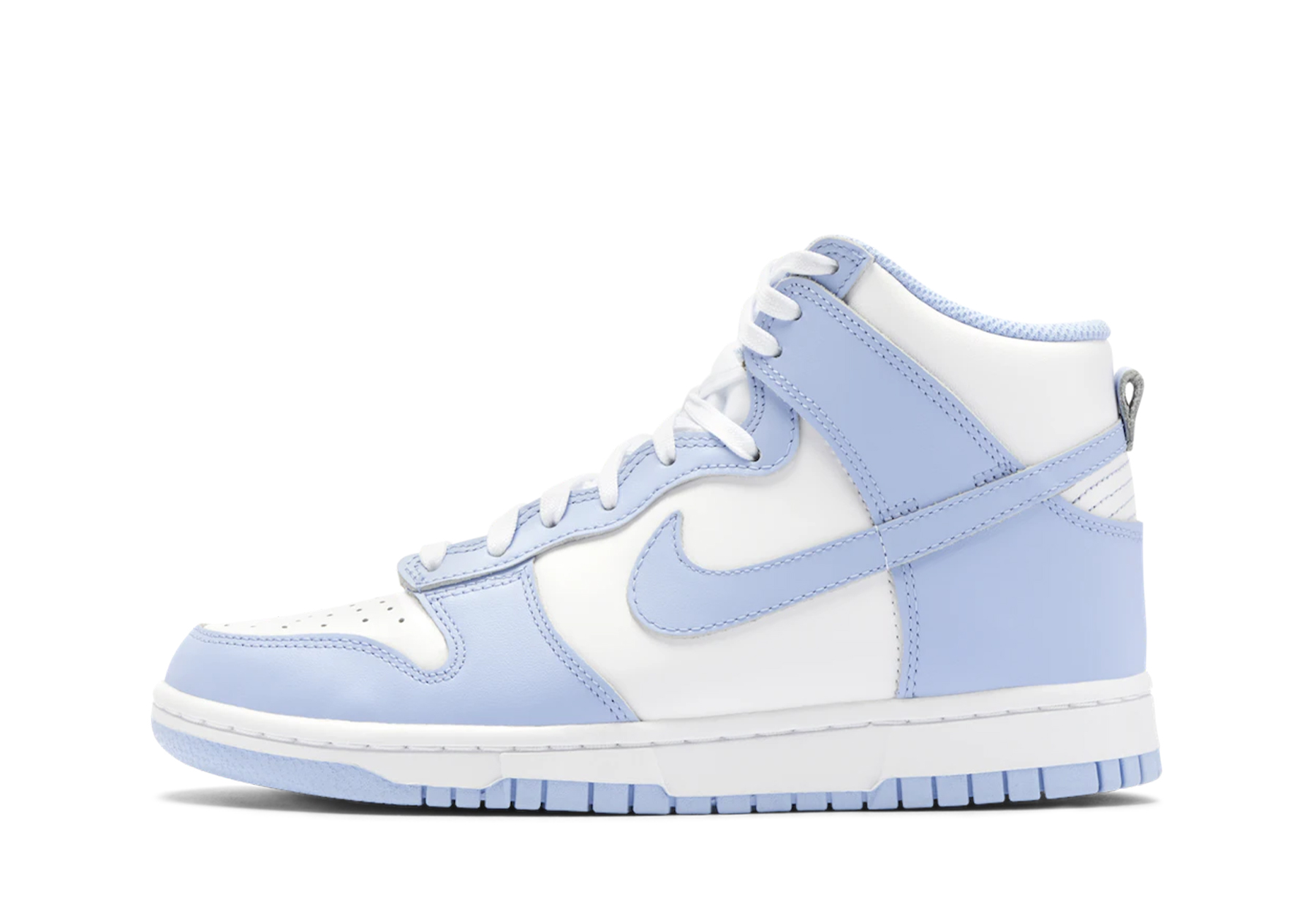 Nike Dunk High WMNS 'Aluminum' (2021) WHITE/ALUMINIUM sneaker – authenticated on KLEKT