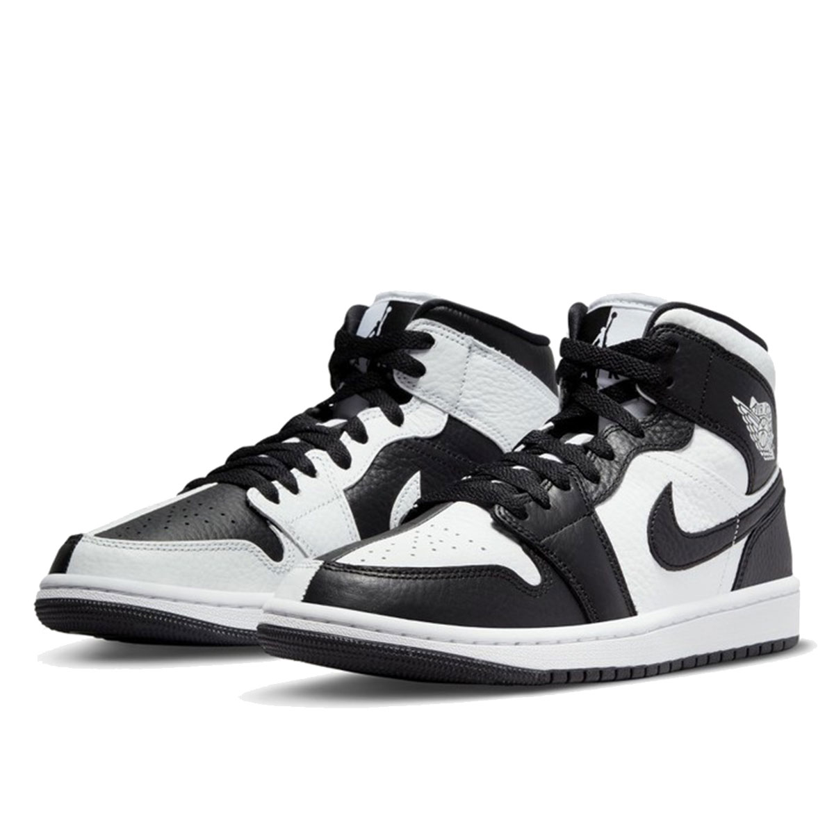 Air Jordan 1 Mid Split WMNS 'Black White' (2022) black sneaker – authenticated on KLEKT