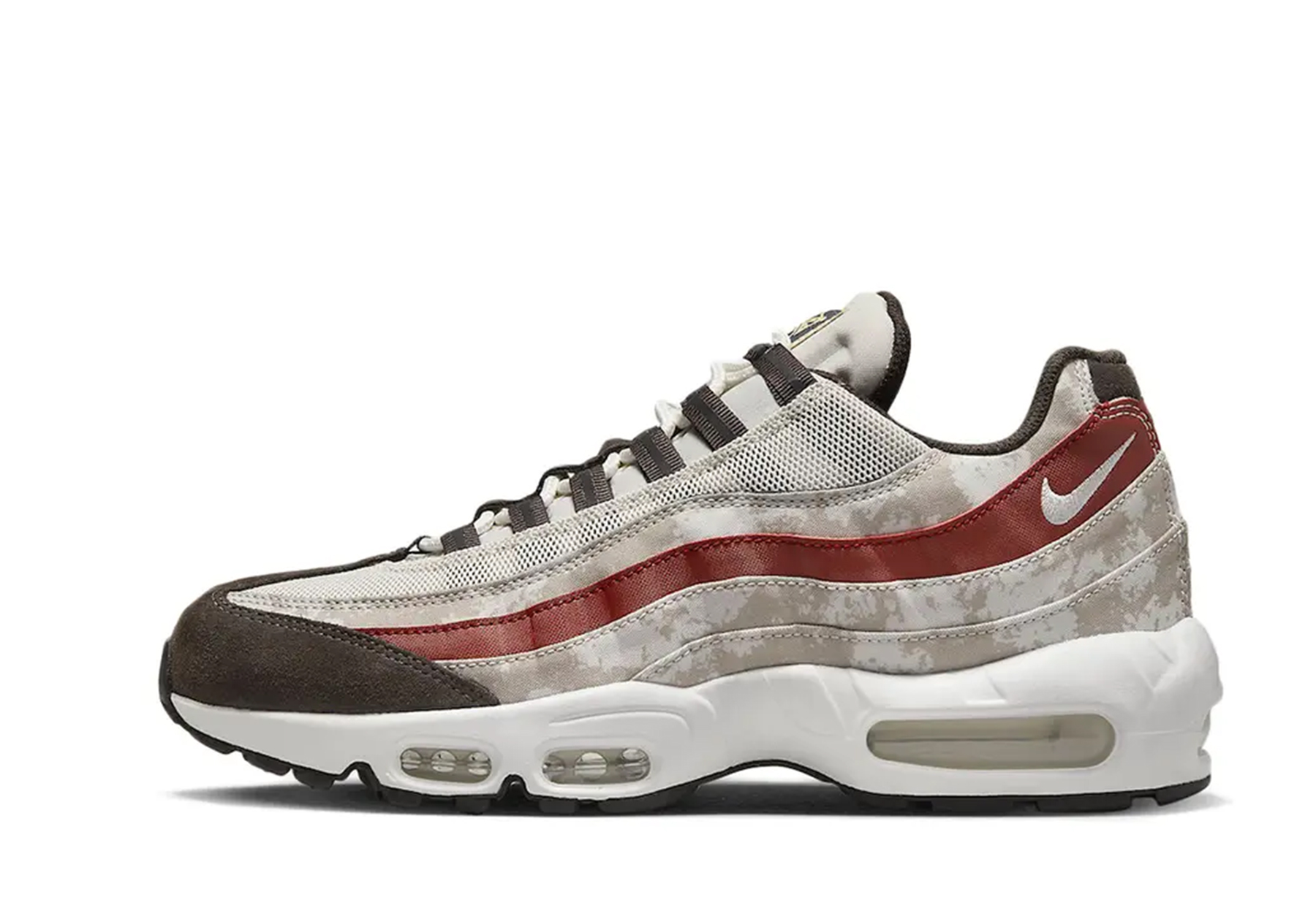 Nike Air Max 95 Social FC (2022) Light Bone/Summit White-Khaki-Dune Red sneaker – authenticated on KLEKT