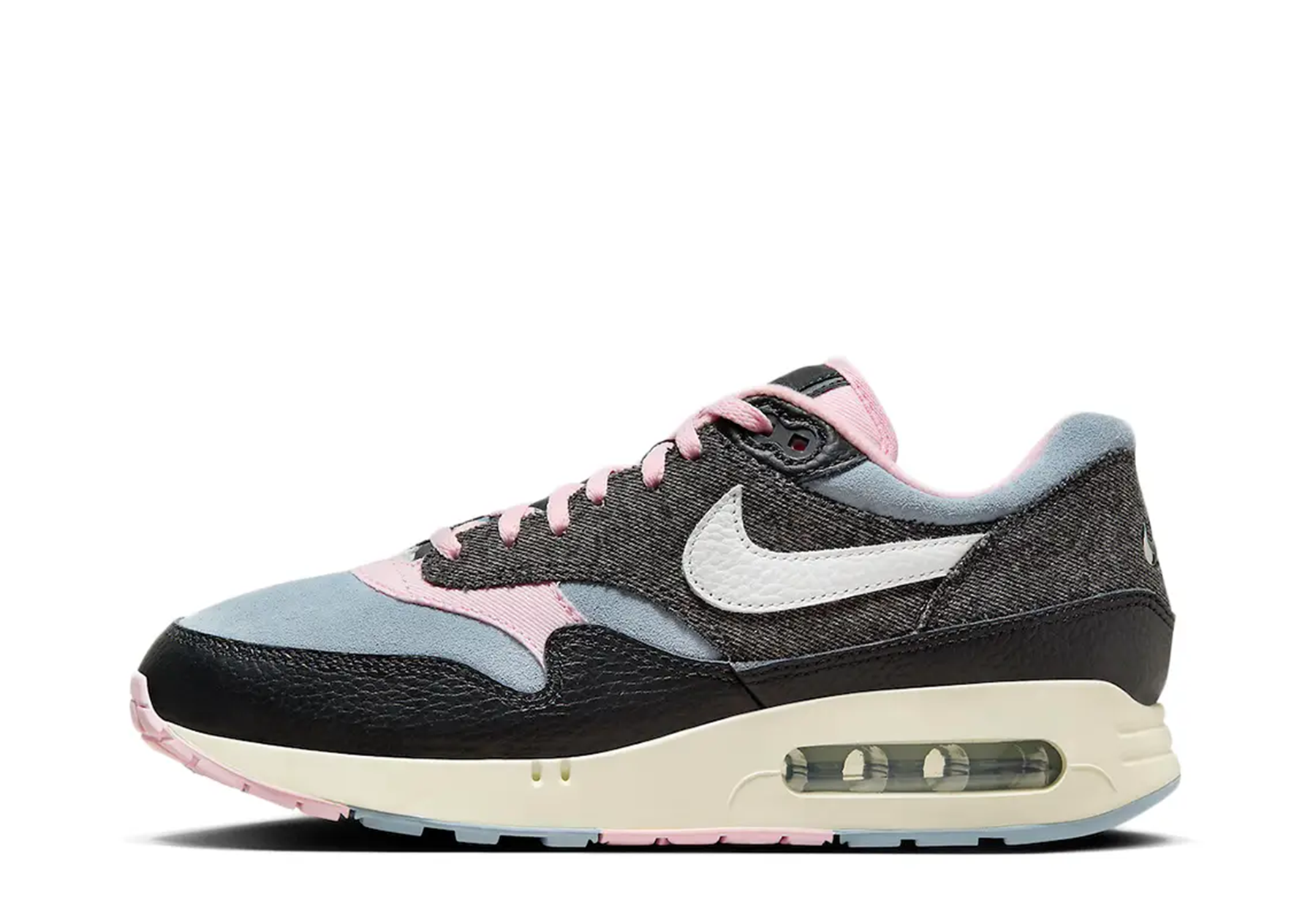 Nike Air Max 1 '86 OG 'Black Denim' (2023) Black/White/Pink Foam/Football Grey/Coconut Milk sneaker – authenticated on KLEKT