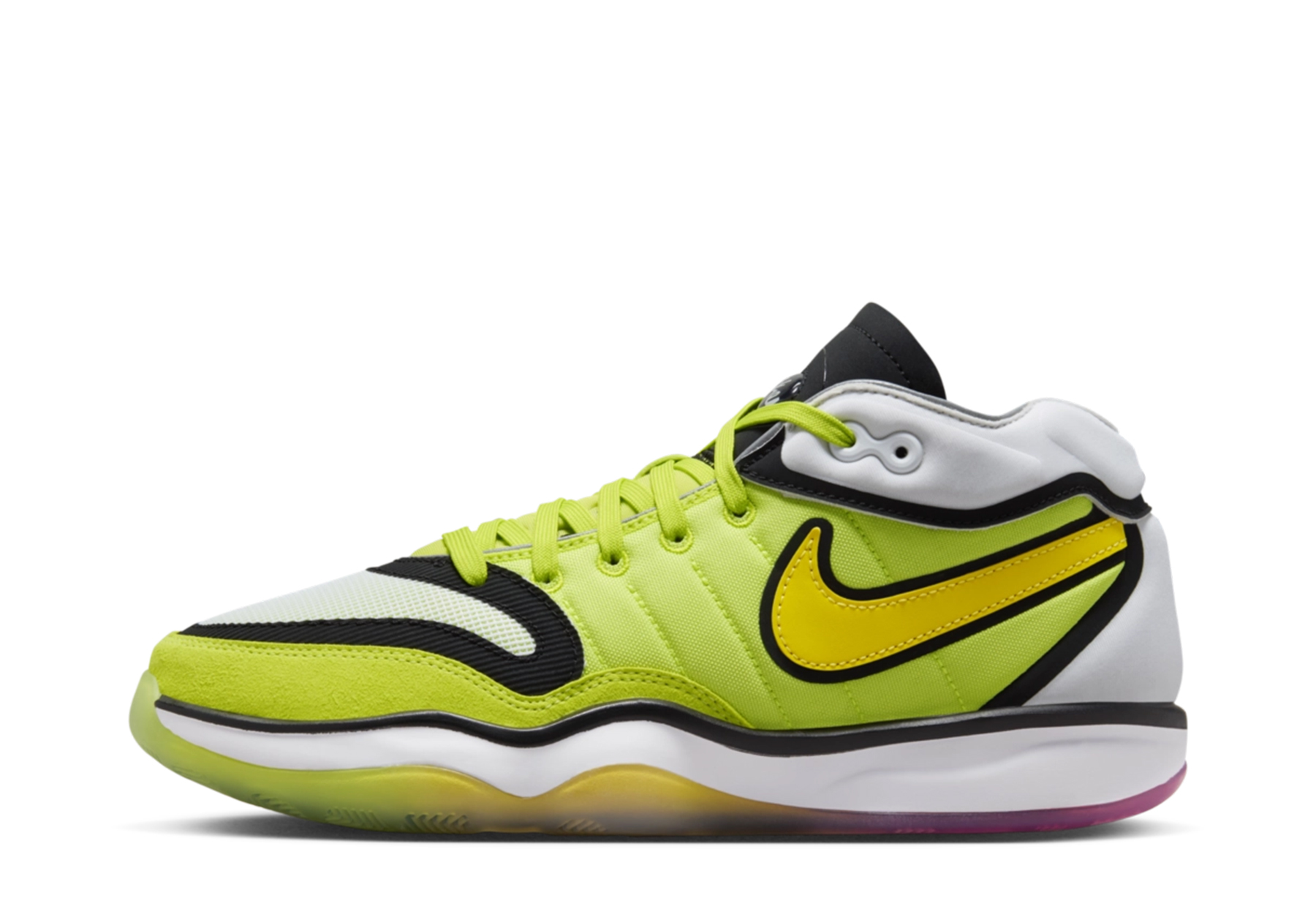 Nike Air Zoom G.T. Hustle 2 'Transcend Time' (2023) Vivid Sulfur/White/Siren Red/Black sneaker – authenticated on KLEKT