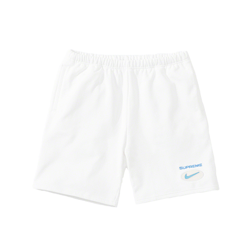 Supreme x Nike Jewel Sweatshort White (FW20)