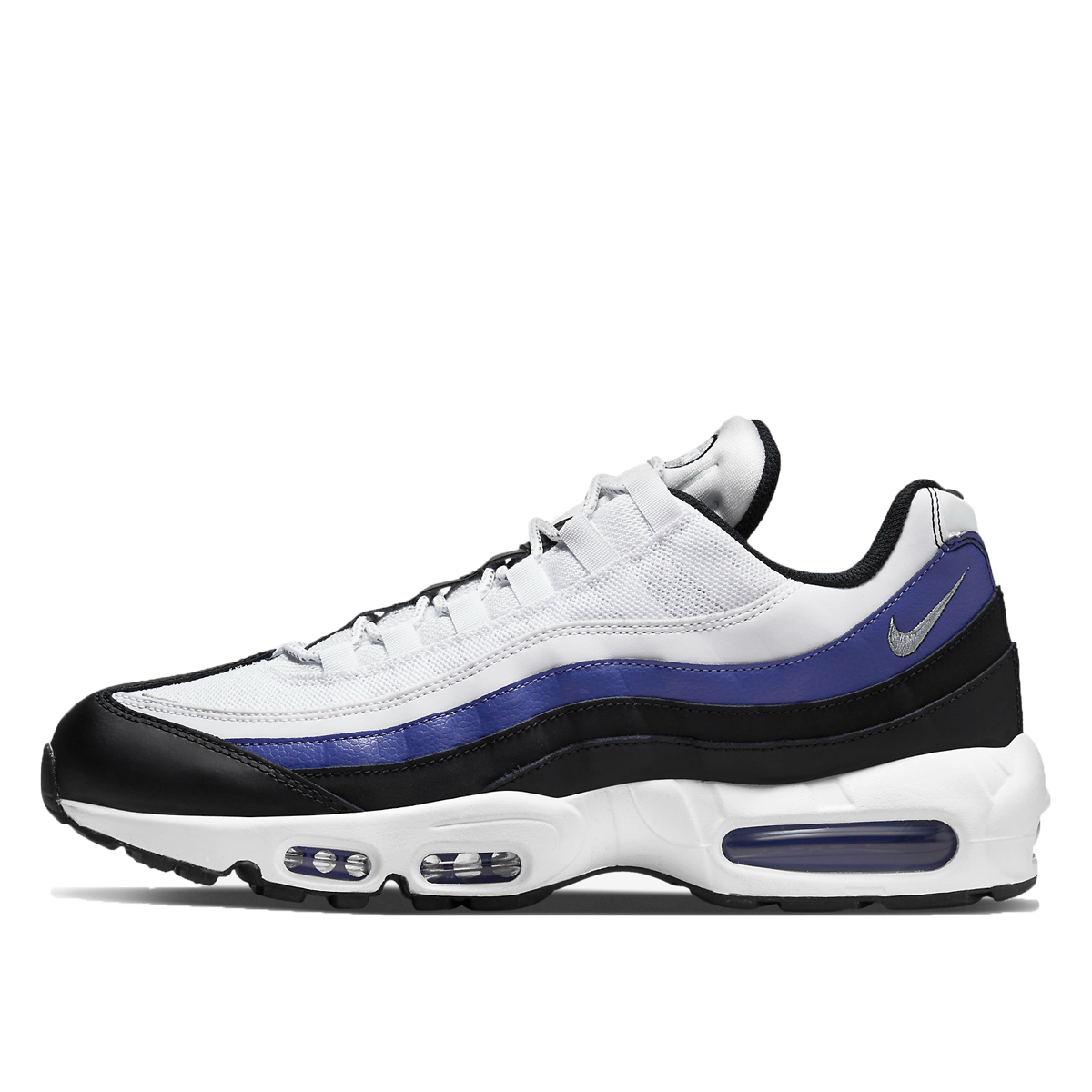 Nike Air Max 95 Persian Violet (2021) WHITE/BLACK/PERSIAN VIOLET sneaker – authenticated on KLEKT