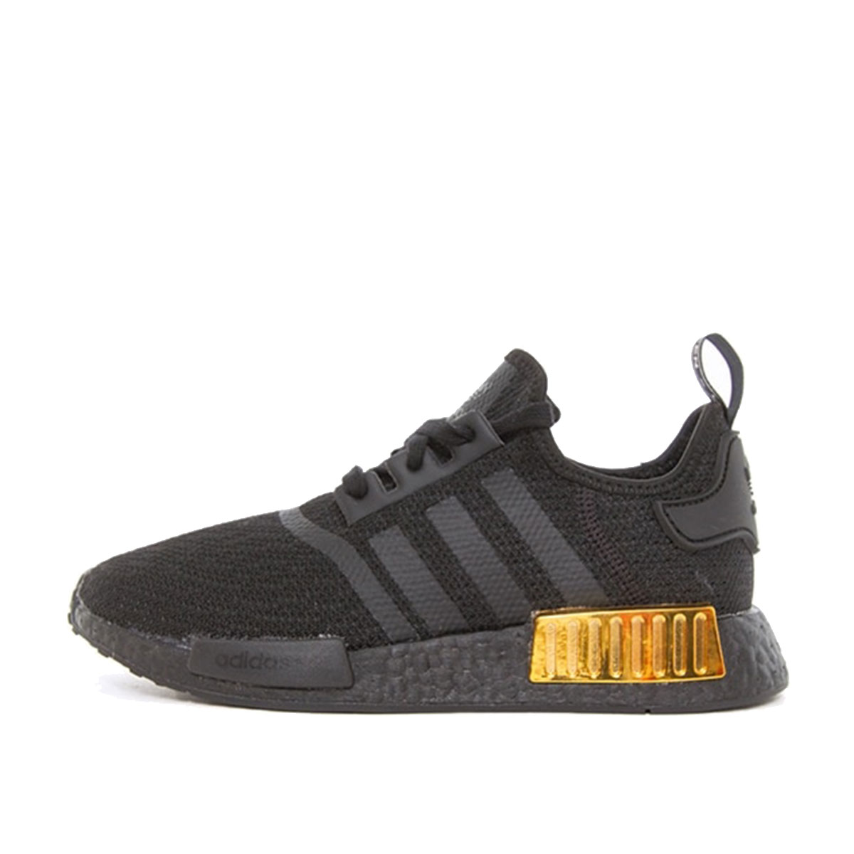 Adidas WMNS NMD R1 Triple Black Gold Metallic (2020) sneaker – authenticated on KLEKT