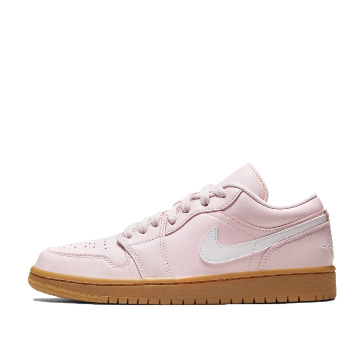 Air Jordan WMNS 1 Low Pink Gum (2021) ARTIC PINK/WHITE/GUM LIGHT BROWN sneaker – authenticated on KLEKT