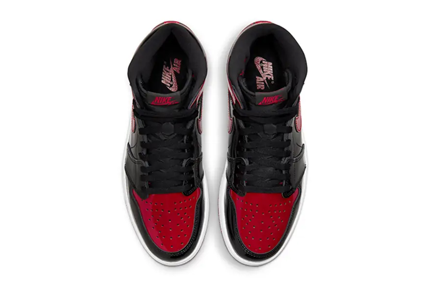 Air Jordan 1 Retro High OG 'Bred Patent' (2021) sneaker – authenticated on KLEKT