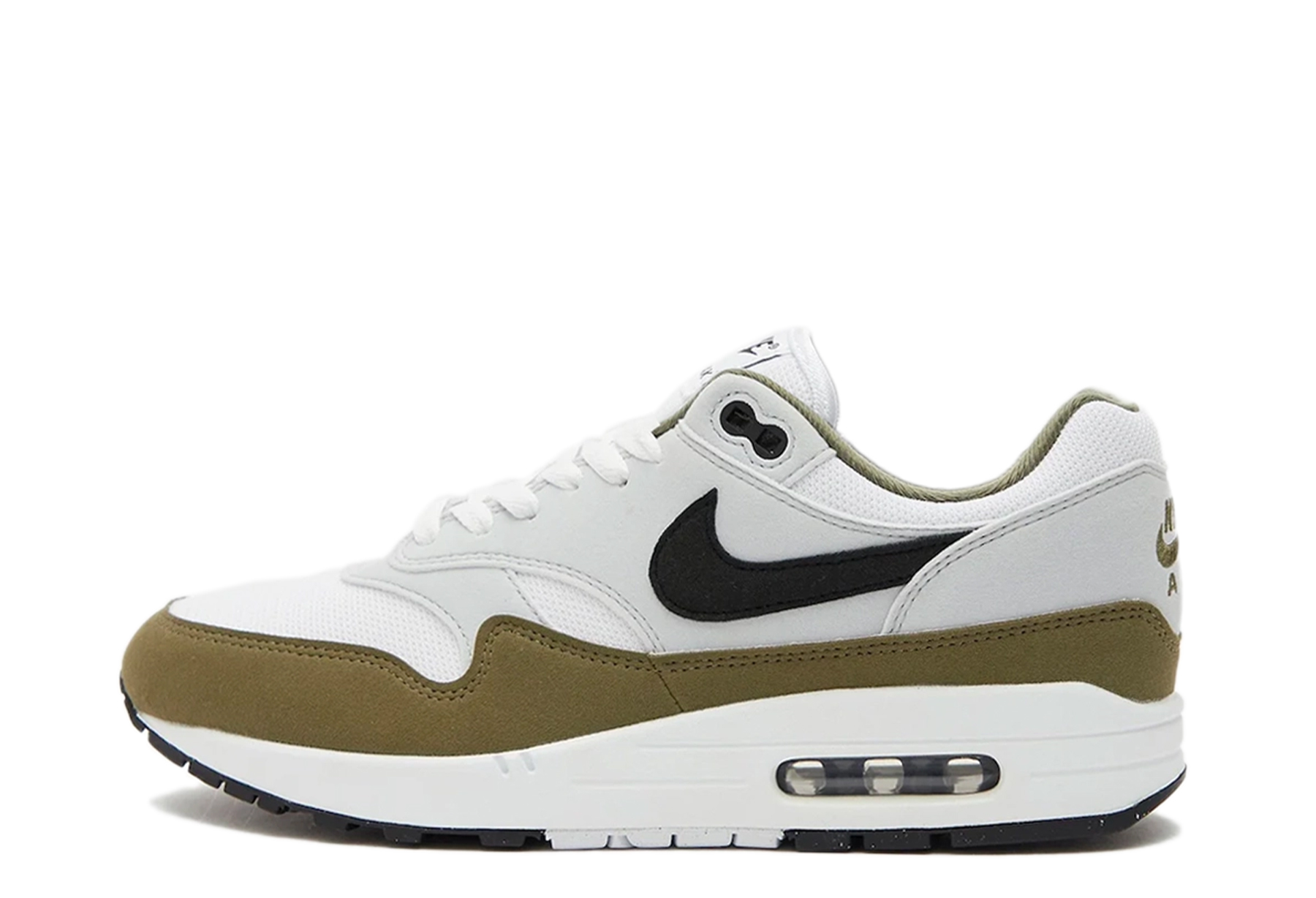 Nike Air Max 1 'Medium Olive' (2023) White/Black/Pure Platinum/Medium Olive sneaker – authenticated on KLEKT