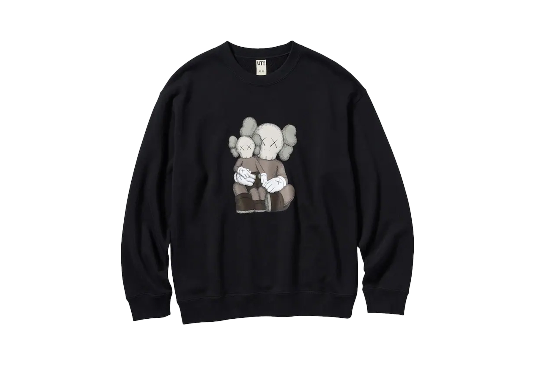 Kaws x Uniqlo UT GRAPHIC Sweatshirt Black (FW23) BLACK sneaker – authenticated on KLEKT