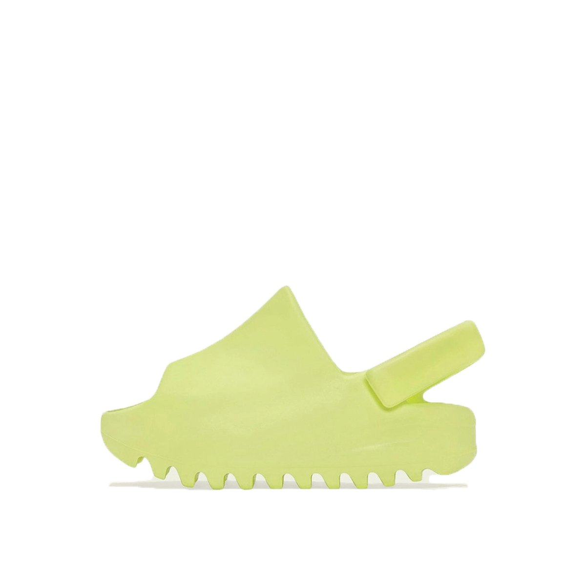 Yeezy Slide Glow Green (Infants) (2021) GLOW GREEN/GLOW GREEN/GLOW GREEN sneaker – authenticated on KLEKT