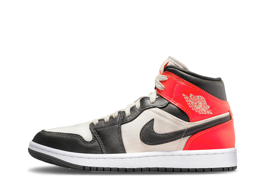 Air Jordan WMNS 1 Mid Light Orewood Brown Light Orewood Brown/Bright Crimson/ white sneaker – authenticated on KLEKT