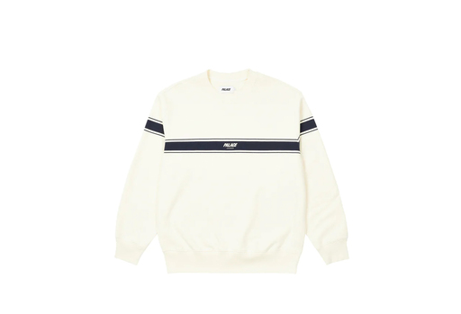Palace London Tri-Band Crew Off White (FW22)