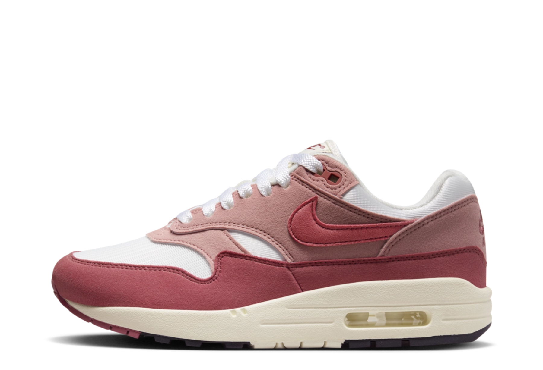 Nike Air Max 1 WMNS 'Red Stardust' (2023) Sail/Cedar/Red Stardust/Coconut Milk/Black sneaker – authenticated on KLEKT