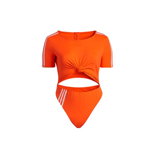 Adidas Knot Swimsuit (Plus Size) Solar Orange (SS21)