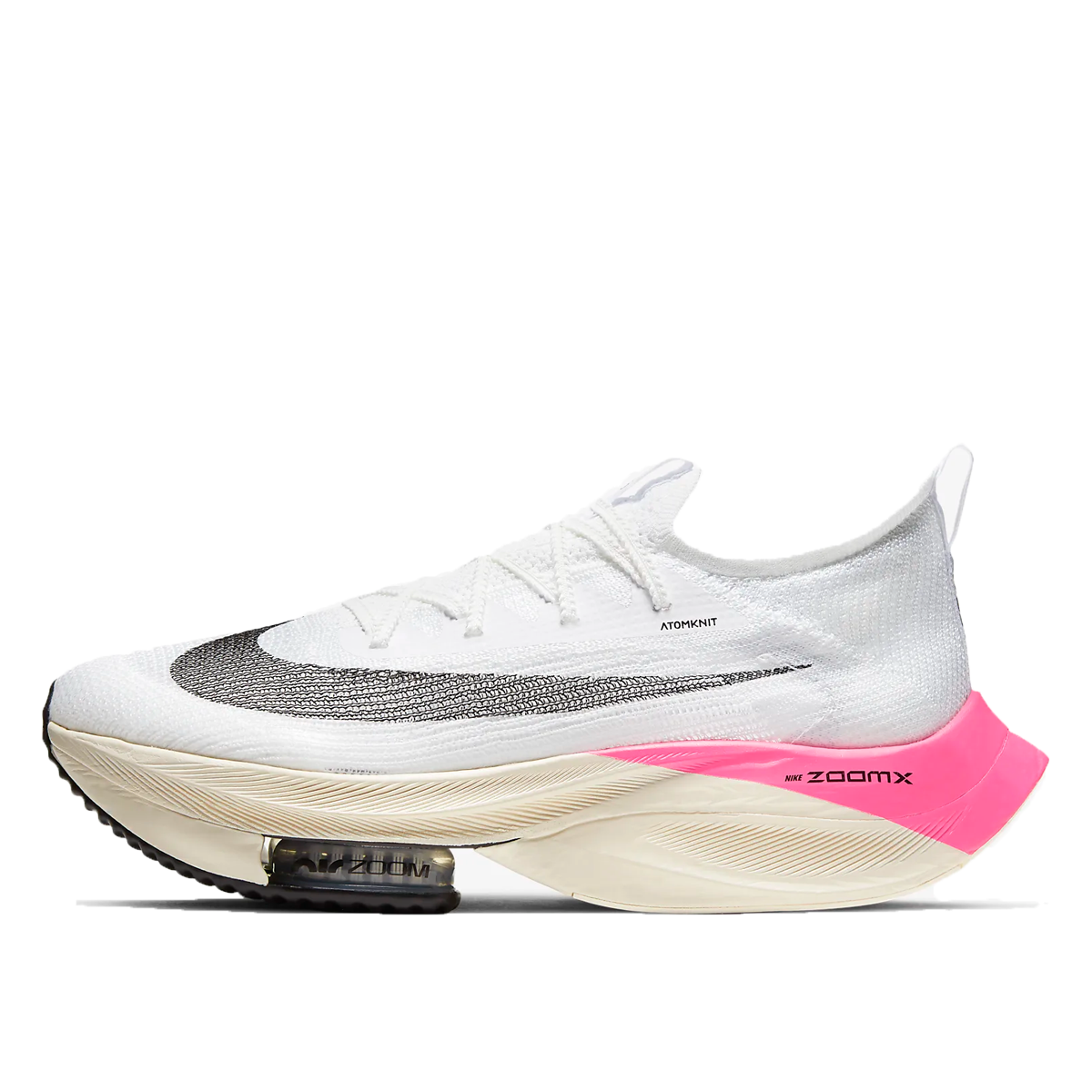Nike Zoom Alpha Fly Next% Eliud Kipchoge (2020) WHITE/PINK BLAST/PURE PLATINUM/BLACK sneaker – authenticated on KLEKT