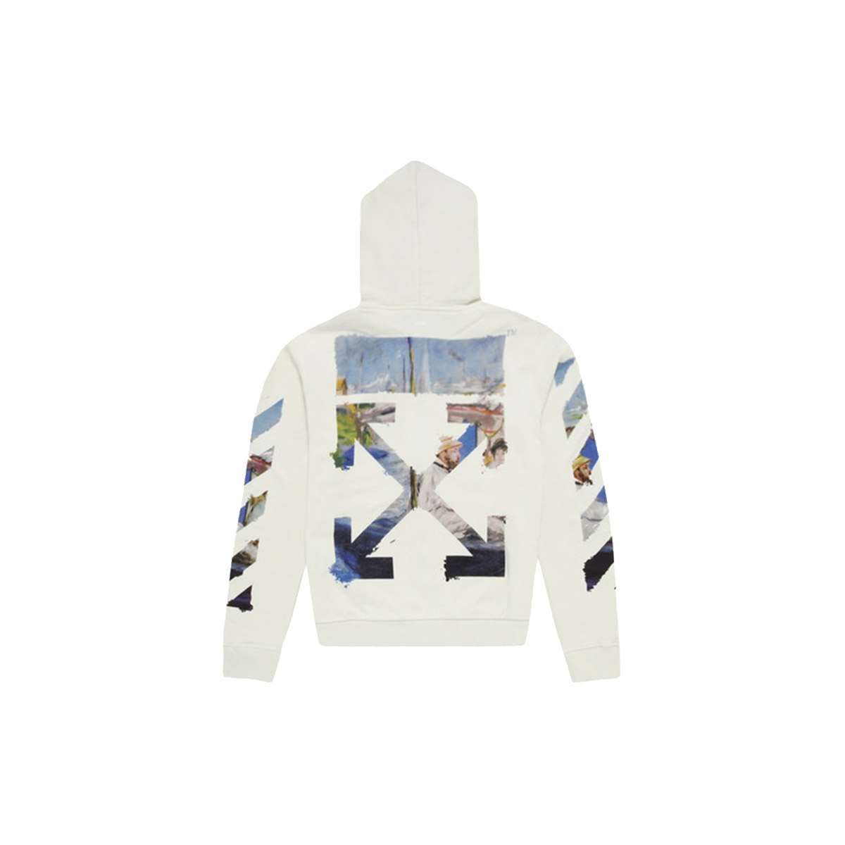 Off White Diag Print Zip Up Hoodie White Multicolor (2019) sneaker – authenticated on KLEKT