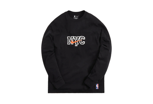 Kith x Kith for New York Knicks L/S Tee Black (FW21)