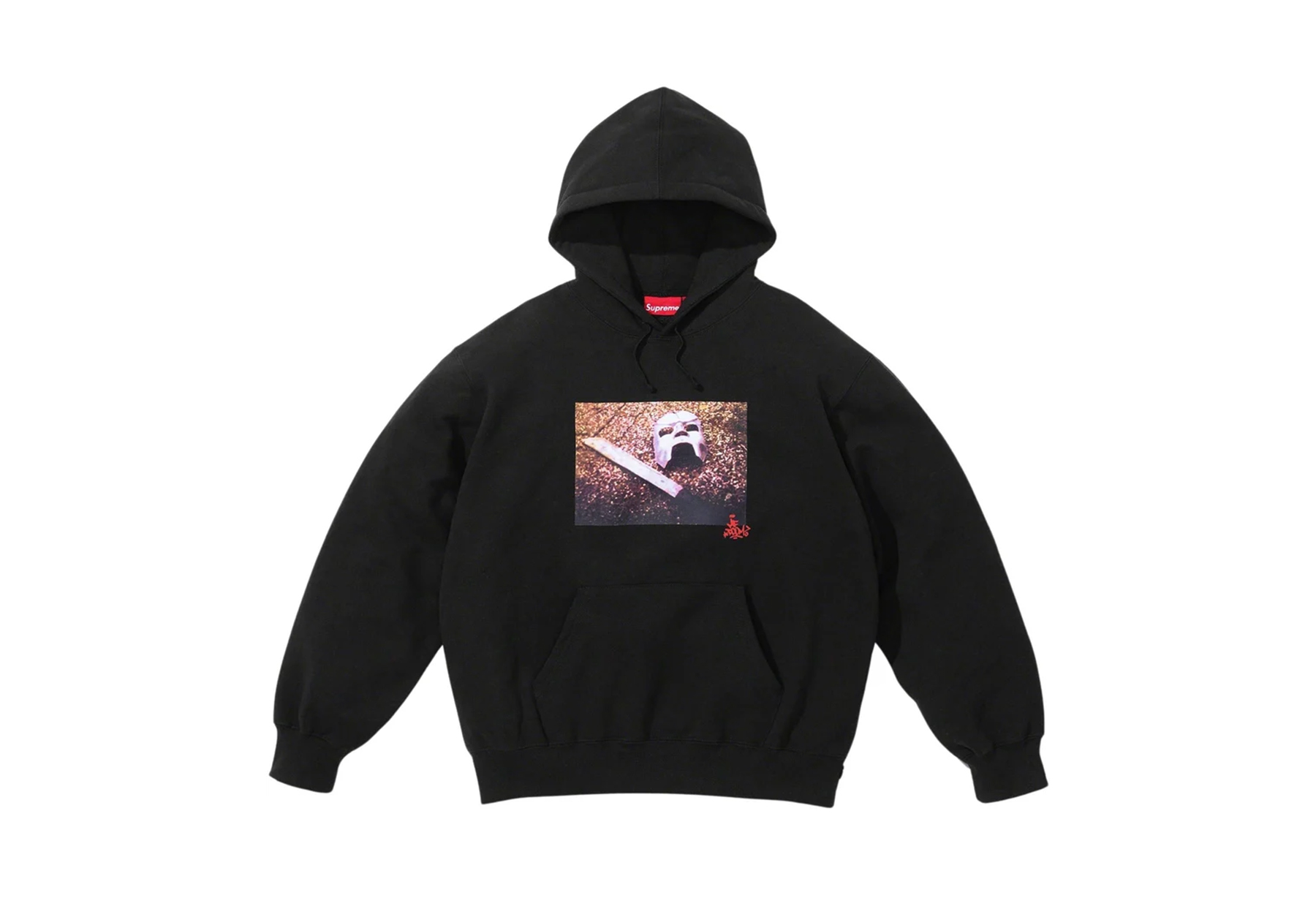 Supreme MF Doom Hooded Sweatshirt Black (FW23) BLACK sneaker – authenticated on KLEKT