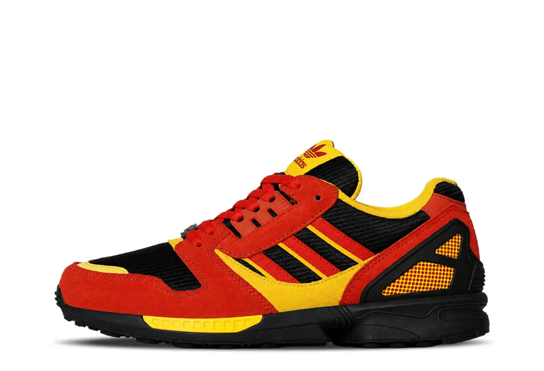 Adidas x size? Exclusive ZX 8000 Archive 'Proto Germany ' (2026) RED/BLACK/YELLOW sneaker – authenticated on KLEKT