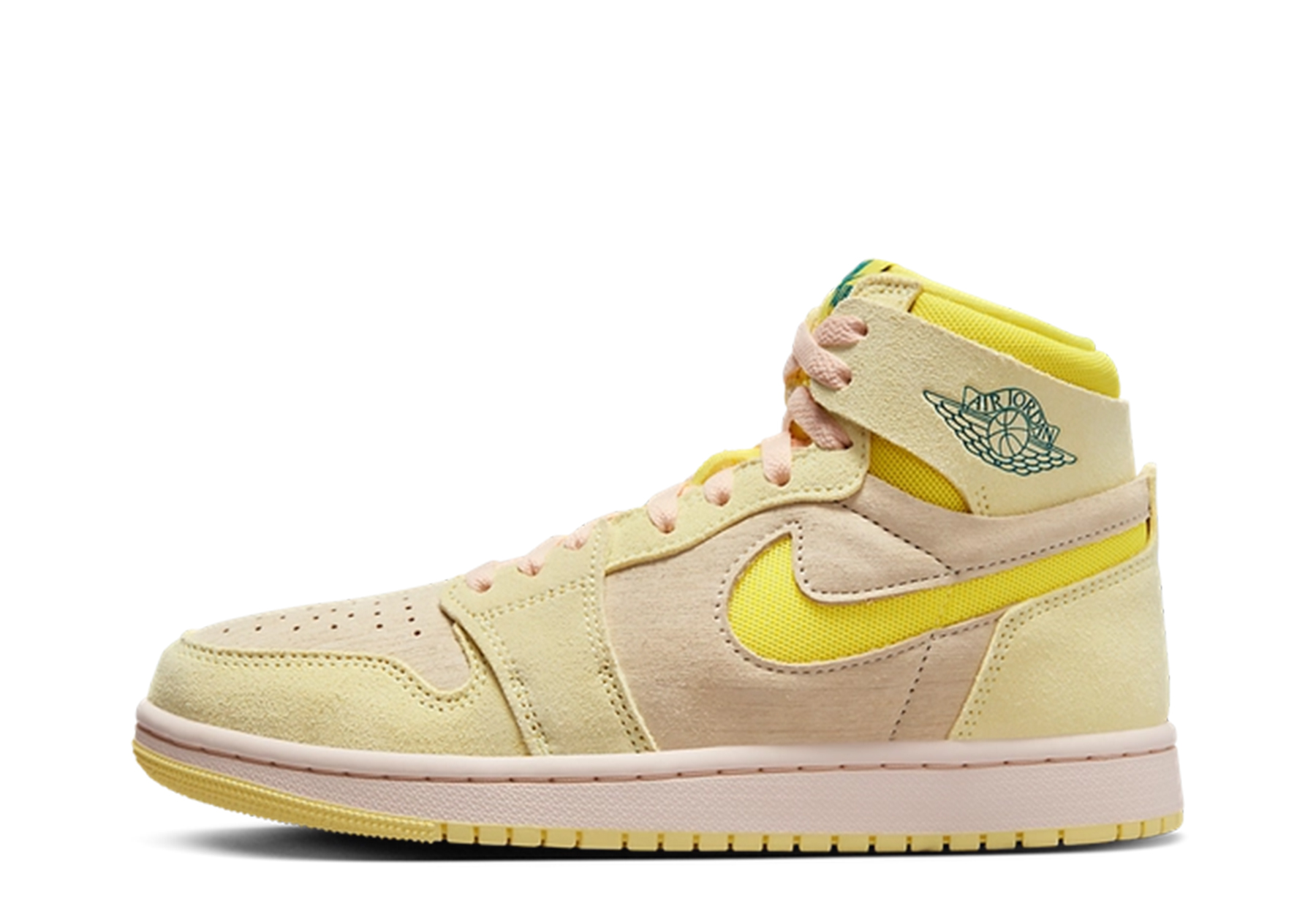 Air Jordan 1 High Zoom Comfort 2 WMNS 'Citron Tint' (2023) Citron Tint/Dynamic Yellow/Muslin/Sky Teal sneaker – authenticated on KLEKT