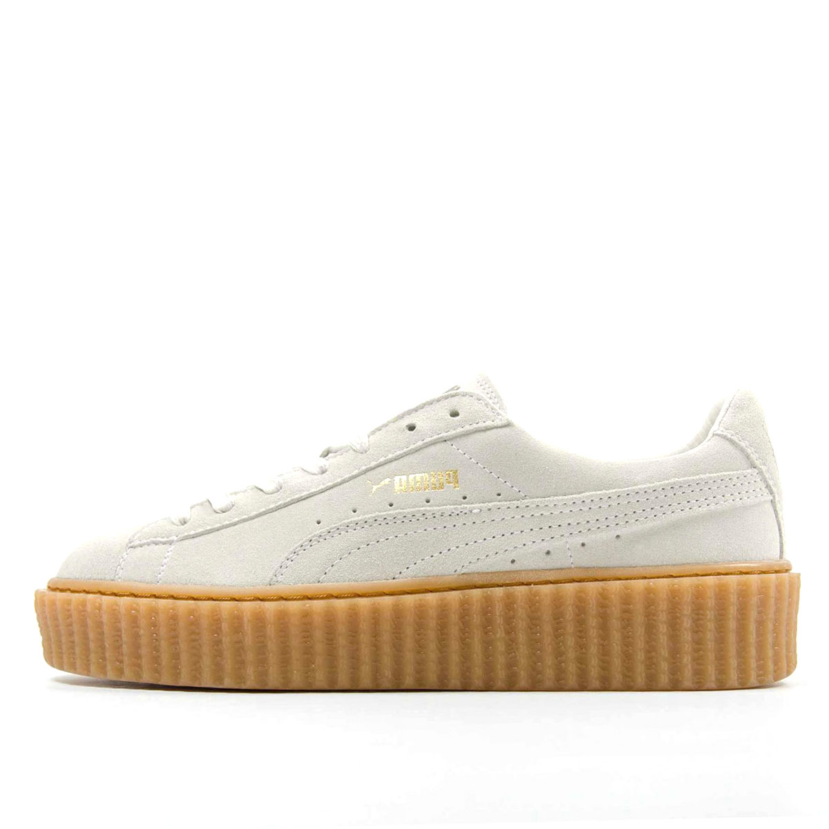 Puma Creepers Rihanna Fenty White Oatmeal (W) sneaker – authenticated on KLEKT