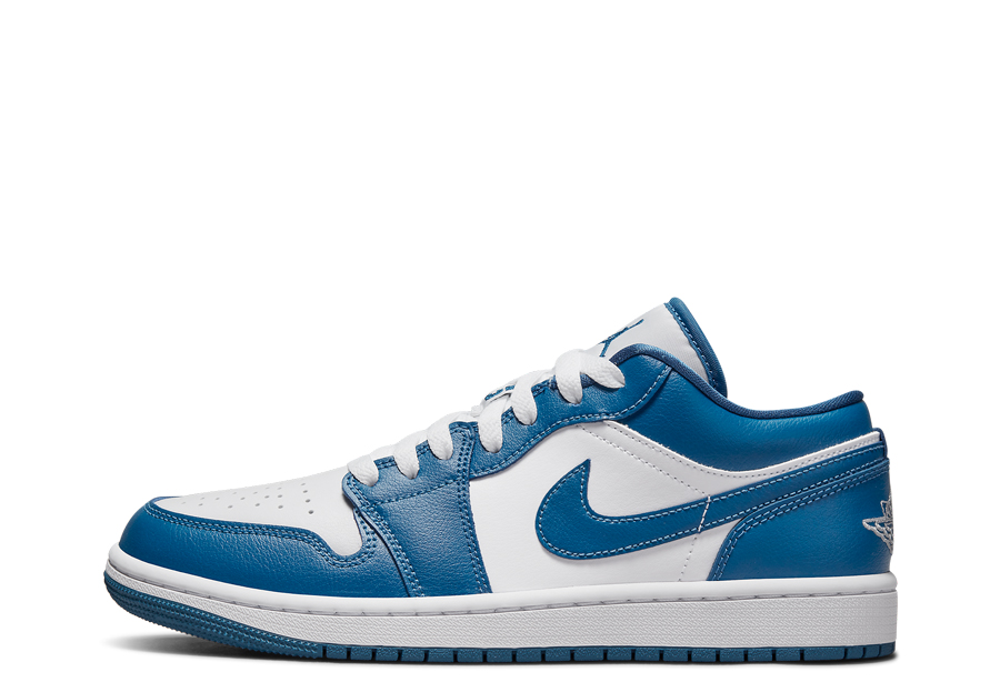 Air Jordan 1 Low WMNS 'Marina Blue' (2022) white/marina blue sneaker – authenticated on KLEKT