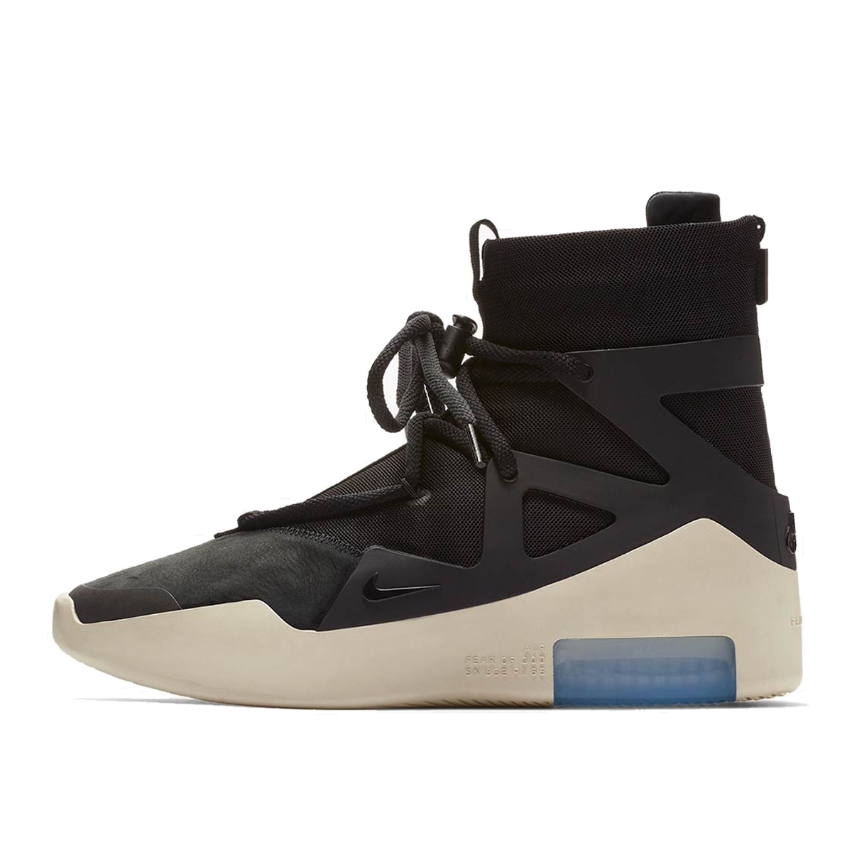 Nike Air Fear of God 1 'Black' (2019) sneaker – authenticated on KLEKT
