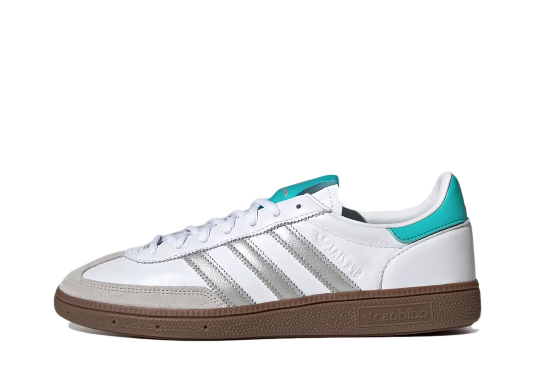Adidas x Mercedes AMG Handball Spezial 'Cloud White' (2026) Cloud White / Silver Metallic / Gum sneaker – authenticated on KLEKT