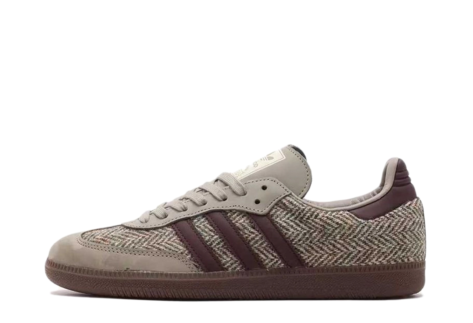 Adidas Samba OG 'Wonder Beige' - Tweed Pack (2024) Wonder Beige/Shadow Brown sneaker – authenticated on KLEKT