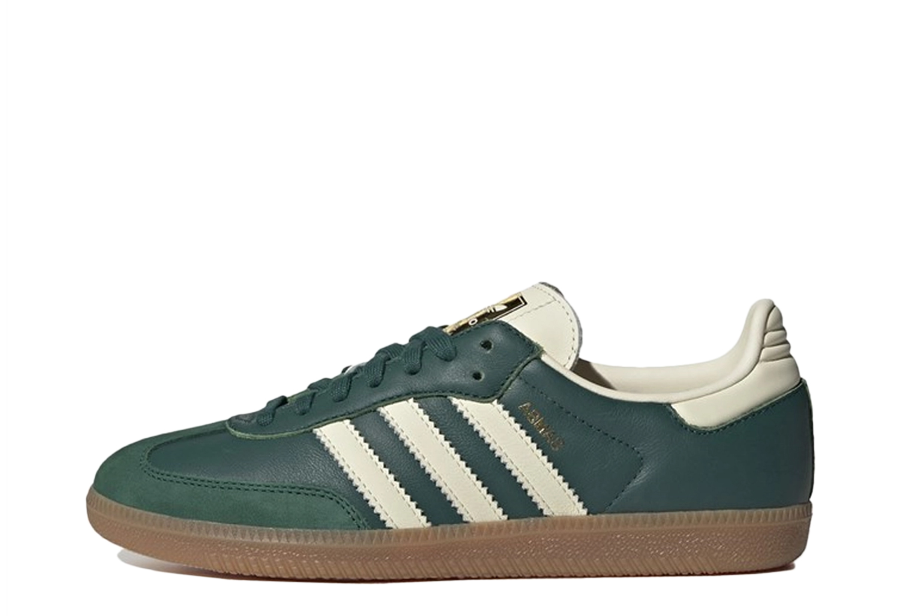 Adidas Samba OG WMNS 'Collegiate Green' (2024) Collegiate Green/Cream White/Gold Metallic sneaker – authenticated on KLEKT