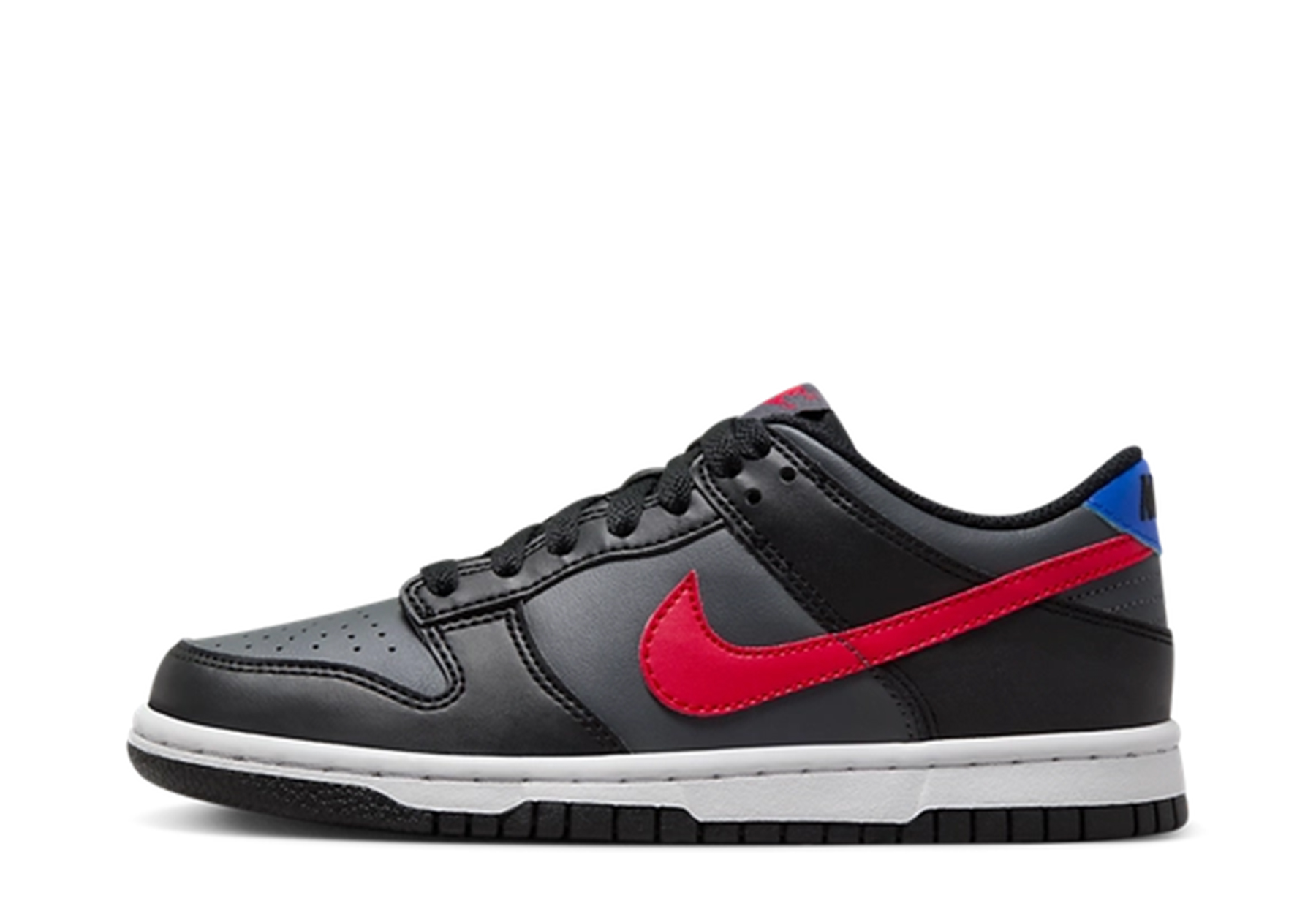 Nike Dunk Low GS 'Black Red Blue' (2023) Black/Wit/Racer Blue/University Red sneaker – authenticated on KLEKT