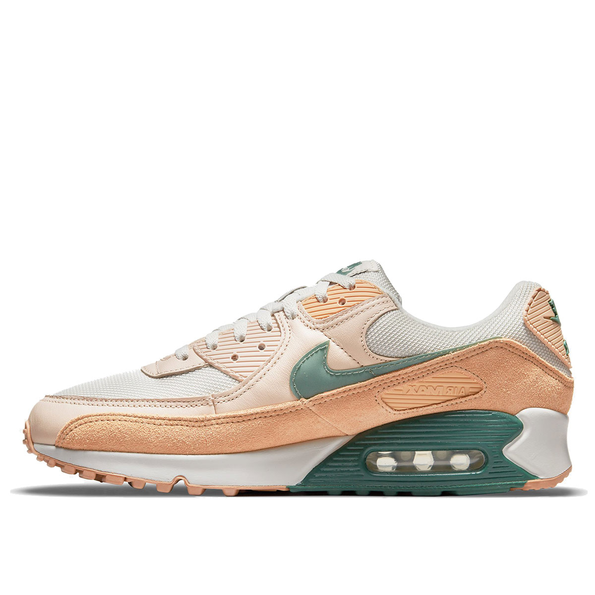 Nike Air Max 90 Light Bone Dutch Green (2021) LIGHT BONE/DUTCH GREEN-SHIMMER sneaker – authenticated on KLEKT