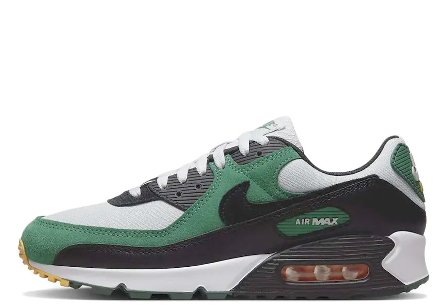 Nike Air Max 90 Pure Platinum Gorge Green (2022) Pure Platinum/Gorge Green/University Gold sneaker – authenticated on KLEKT