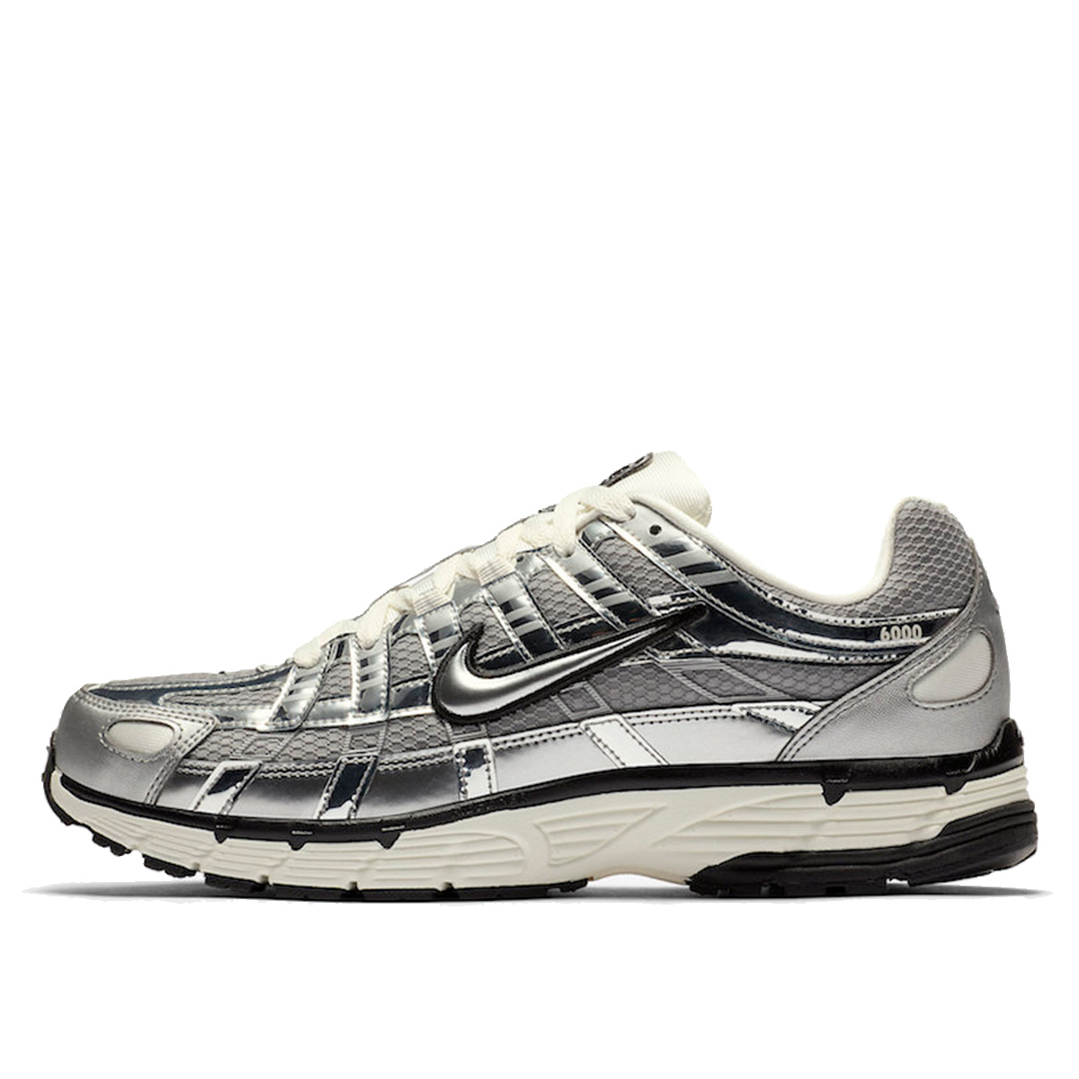 Nike P-6000 Metallic Silver (2019) Silver / Black sneaker – authenticated on KLEKT
