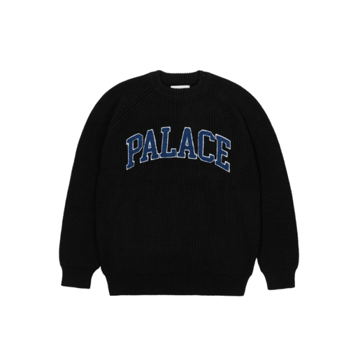Palace Collegiate Knit Black (FW21)