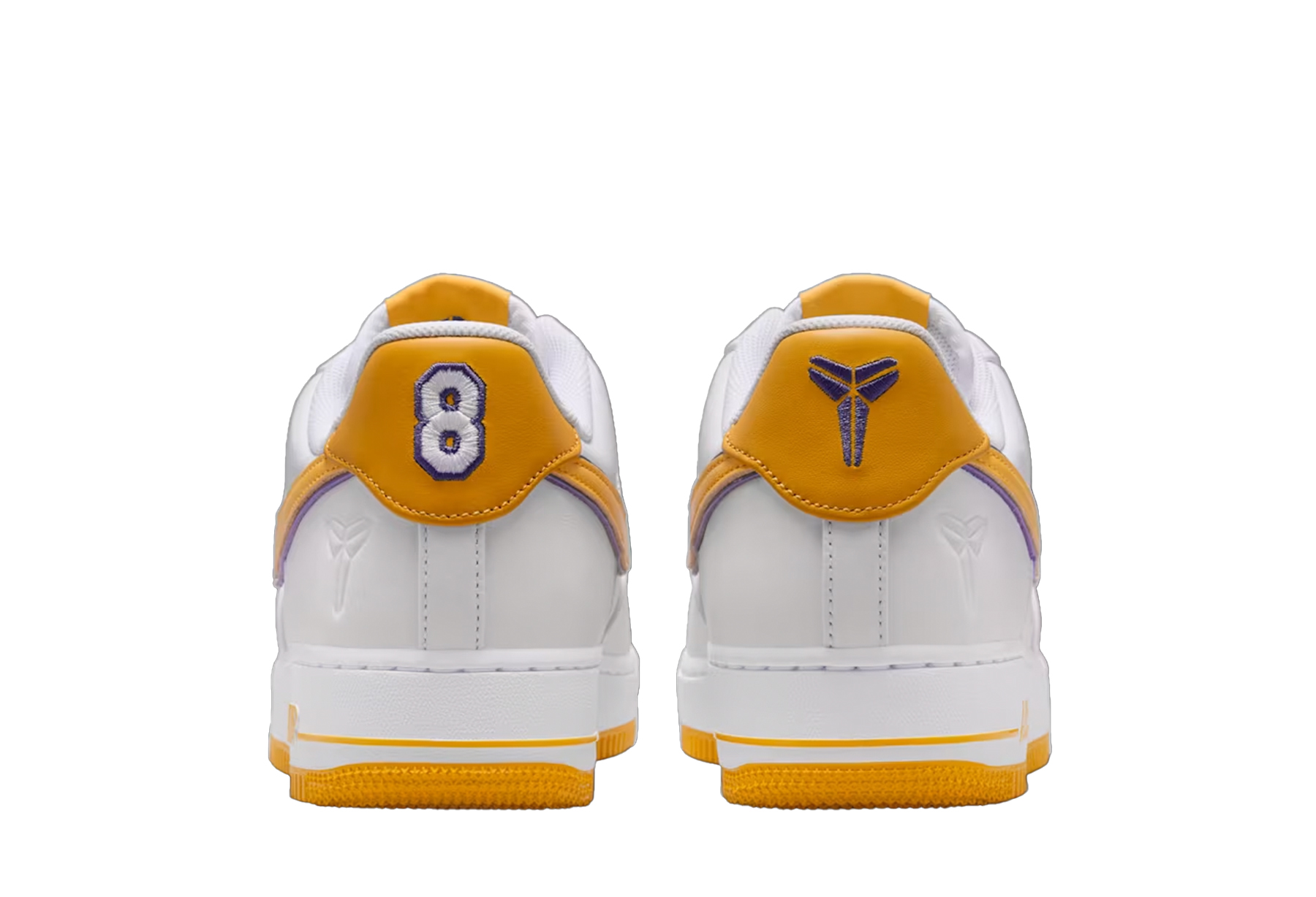 Nike Air Force 1 'Kobe Bryant' (2024) White/Varsity Maize/Varsity Purple sneaker – authenticated on KLEKT