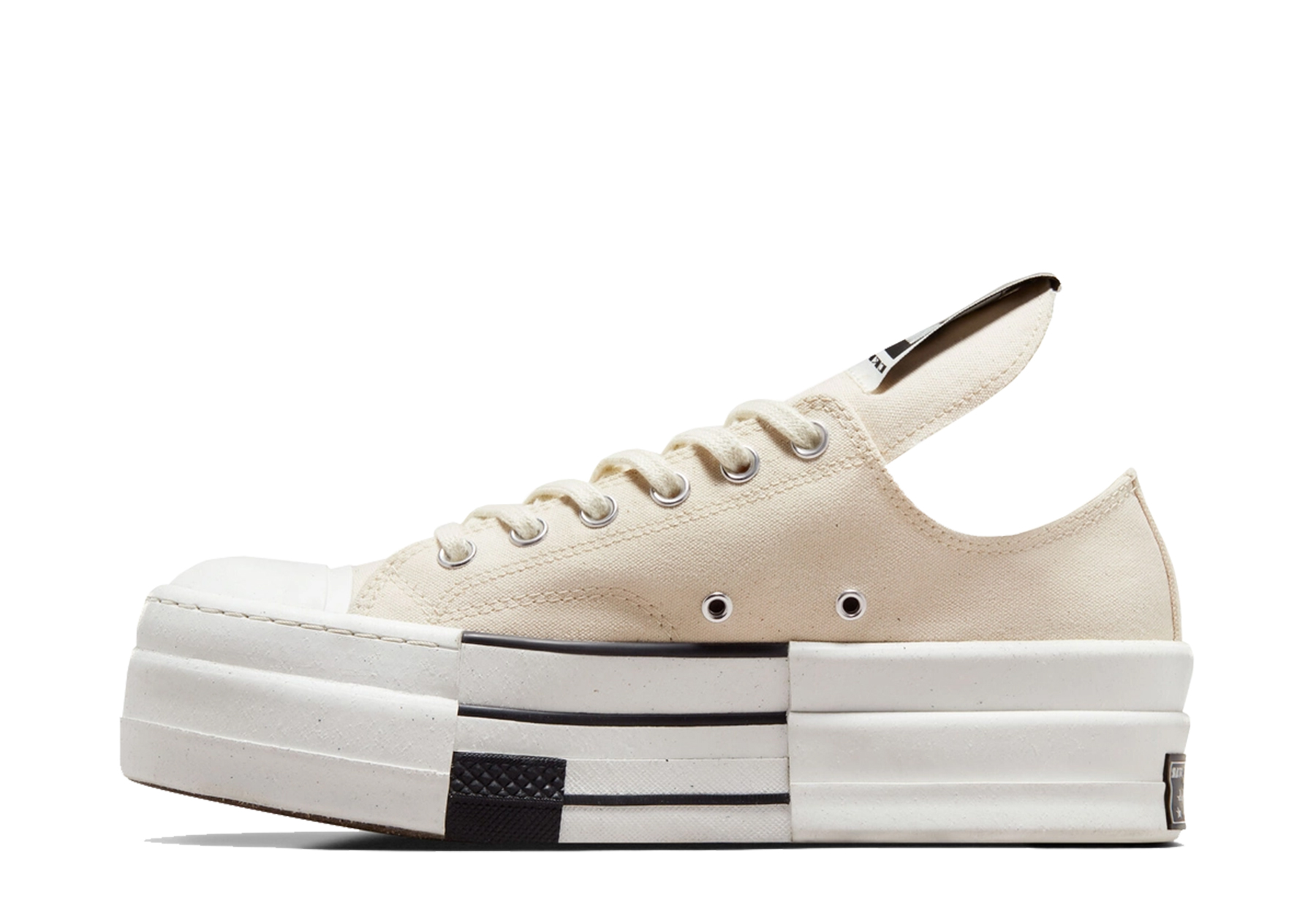 Converse x DRKSHDW DBL DRKSTAR Chuck 70 'Natural Ivory' (2023) NATURAL sneaker – authenticated on KLEKT