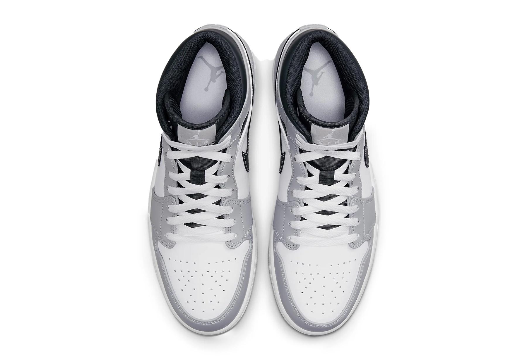 Air Jordan 1 Mid 'Smoke Grey Black' (2022) SMOKE GREY BLACK sneaker – authenticated on KLEKT
