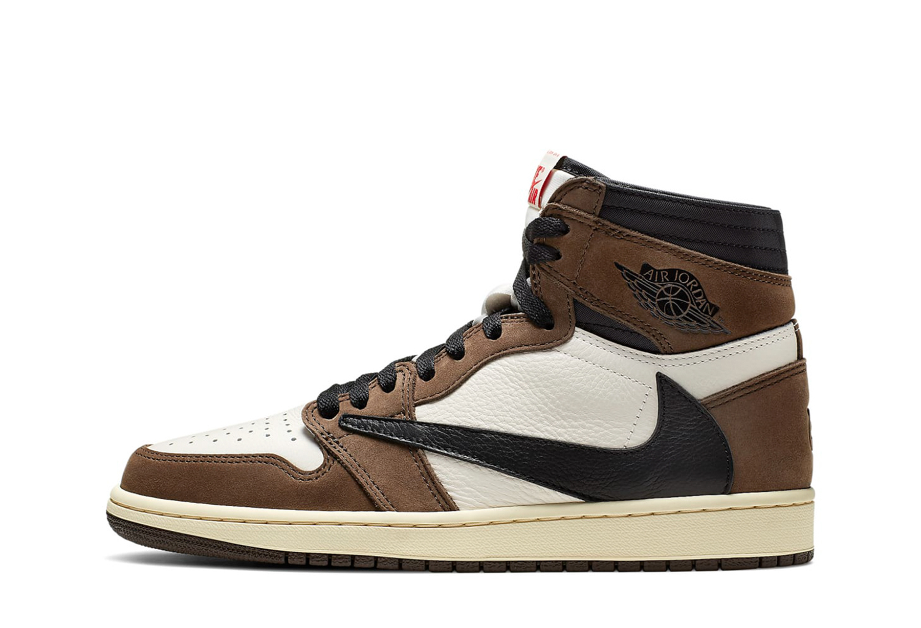 Air Jordan x Travis Scott 1 Retro High 'Mocha' (2019) sneaker – authenticated on KLEKT