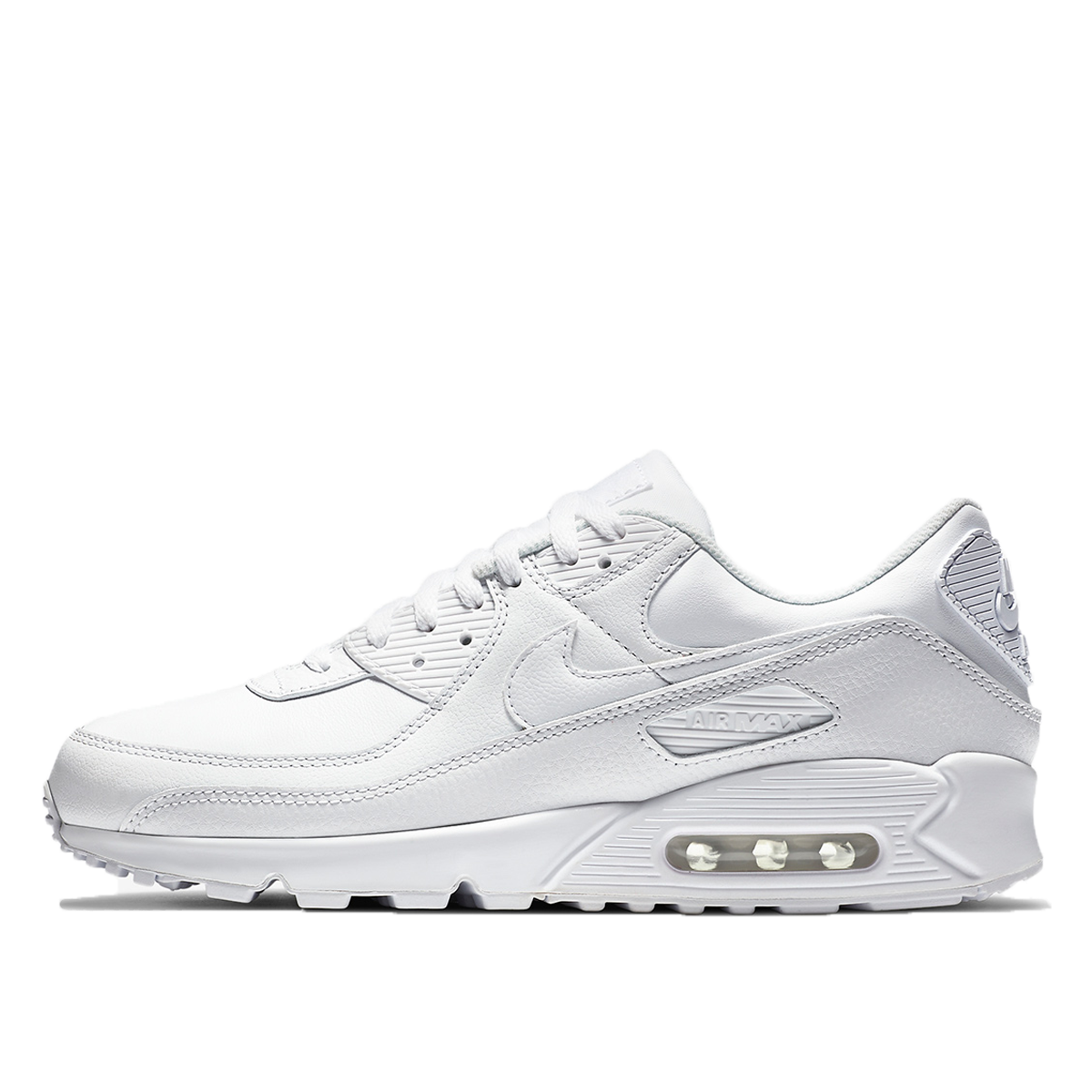Nike Air Max 90 Leather Triple White (2020) sneaker – authenticated on KLEKT